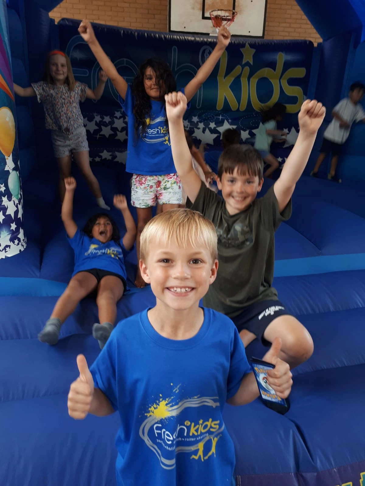 Children enjoying Fresh Kids activities