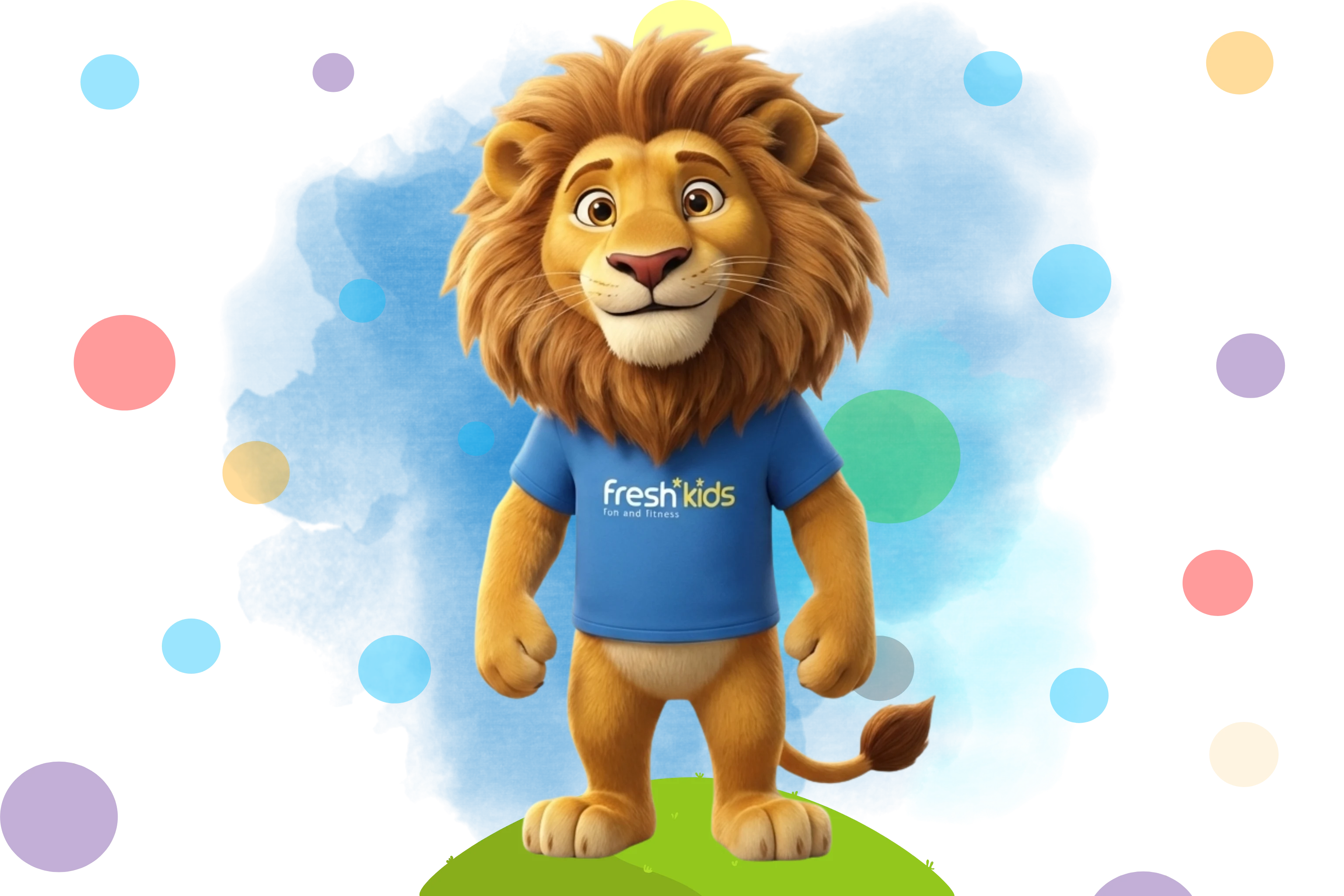 Lenny the Lion mascot